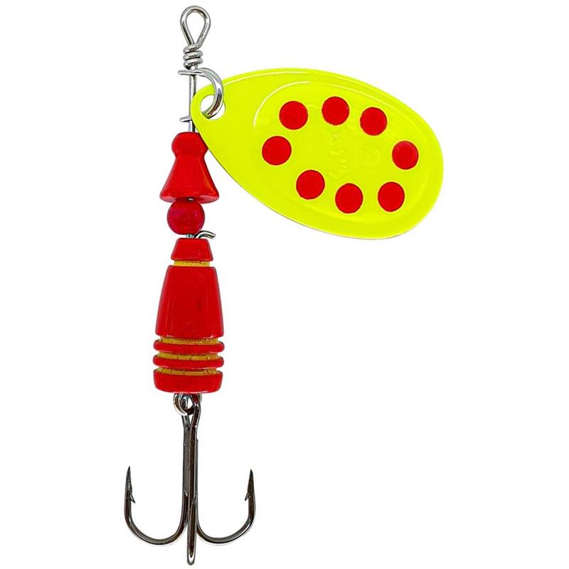 Cuiller Suissex Divine Jaune Points Rouges