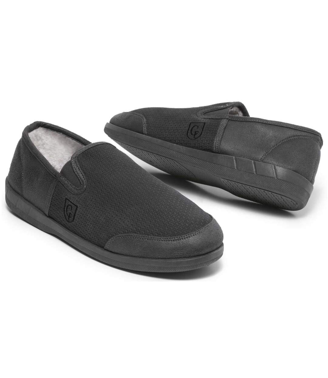 Mocassins d’Intérieur Doublés Polaire