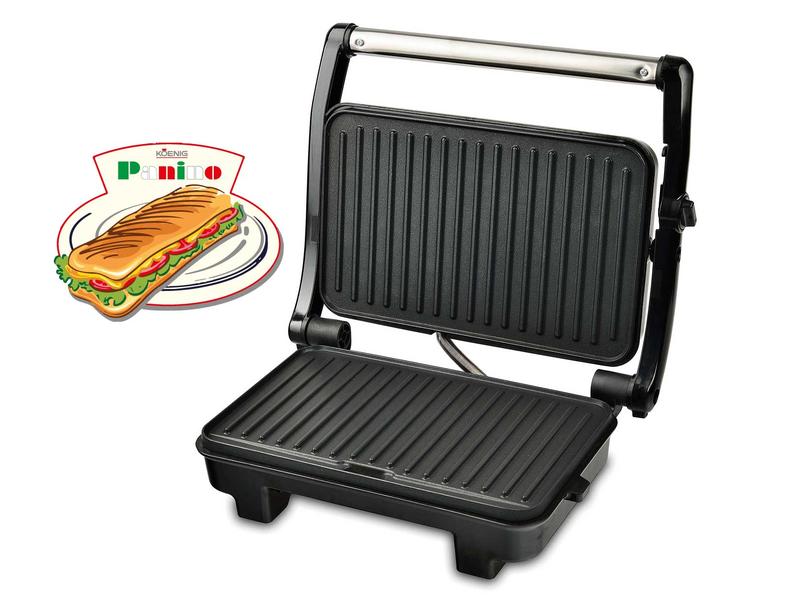 Koenig Kontaktgrill Panino 1500 W Sandwichgrill