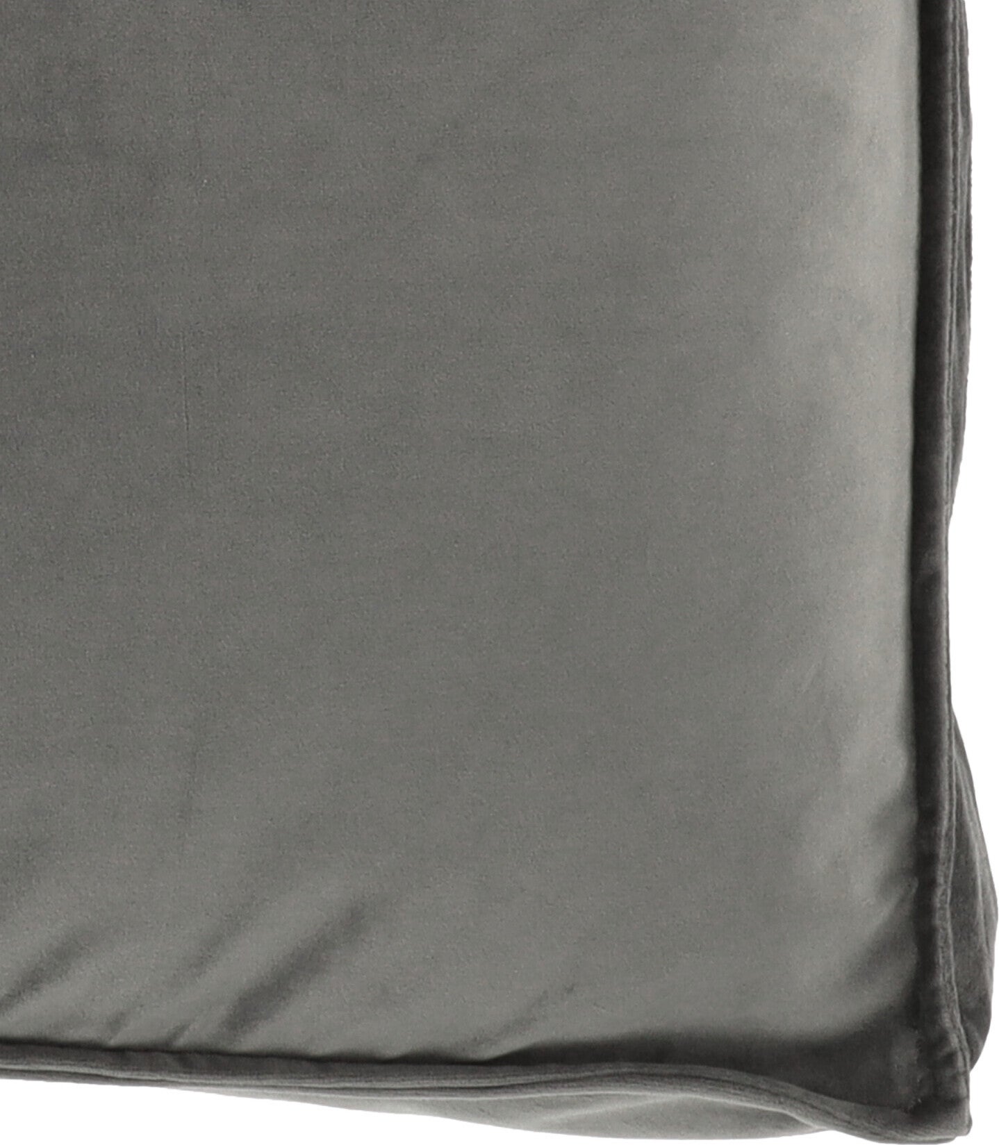 Overseas Petlife hondenkussen Velours antraciet 110 x 70 x 10 cm