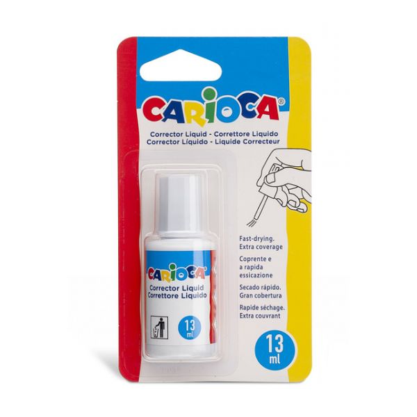 Carioca Corretor Pincel 13ml 1 Un.