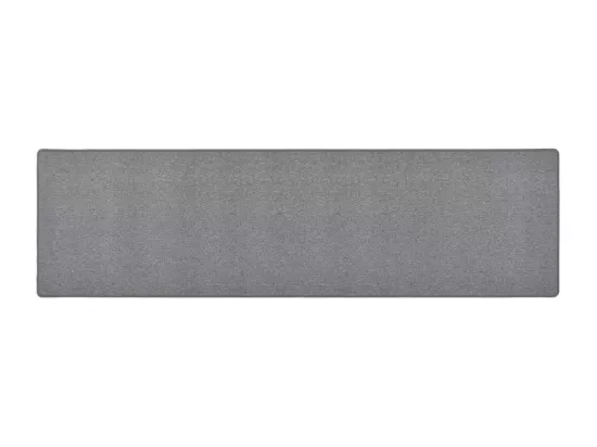 Tapis de couloir gris foncé 80x300 cm