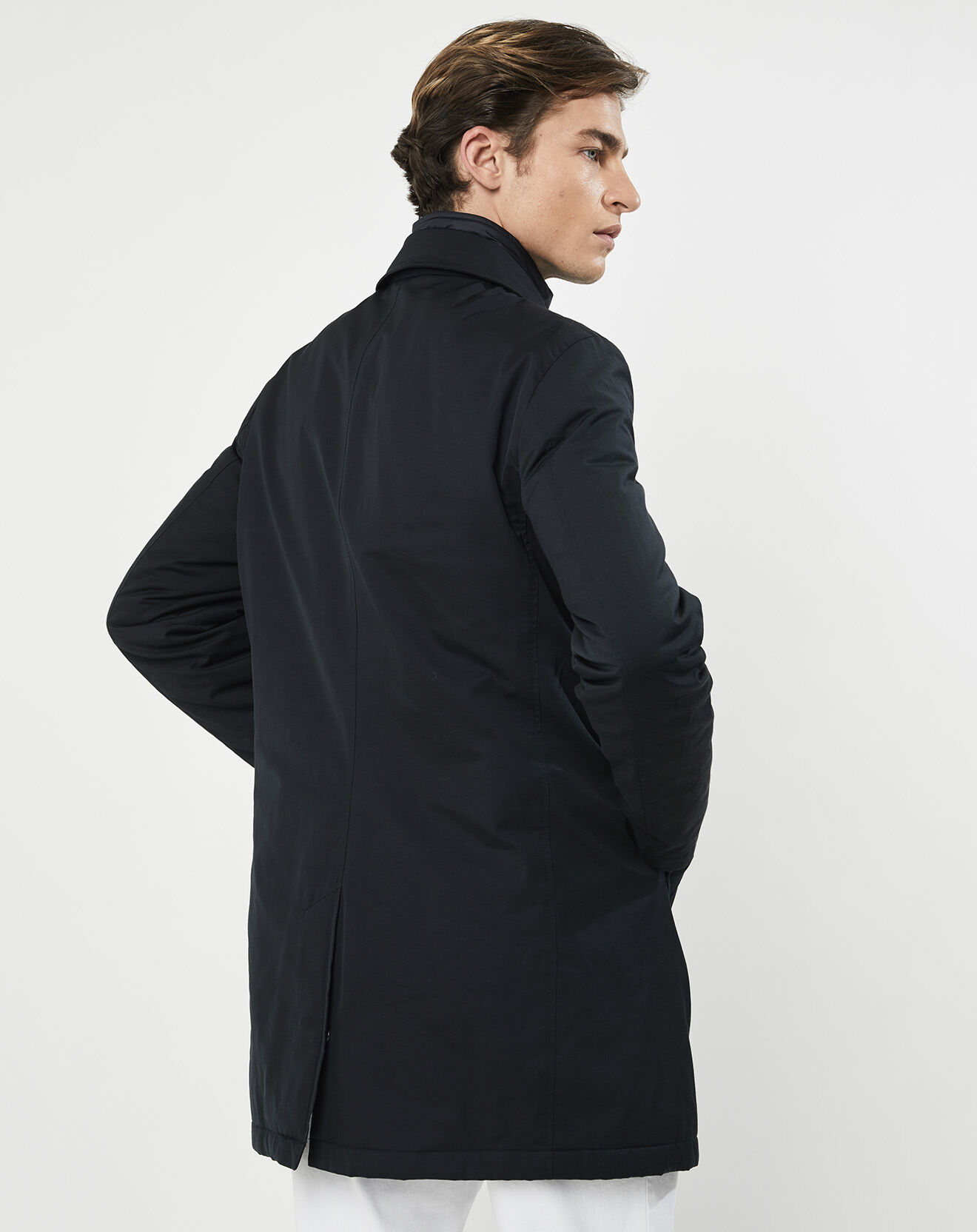 Hackett London Imperméable Membrane bleu marine