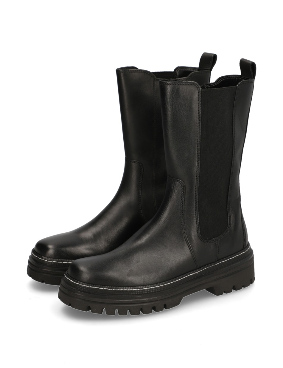 Glattleder Chelsea Boot