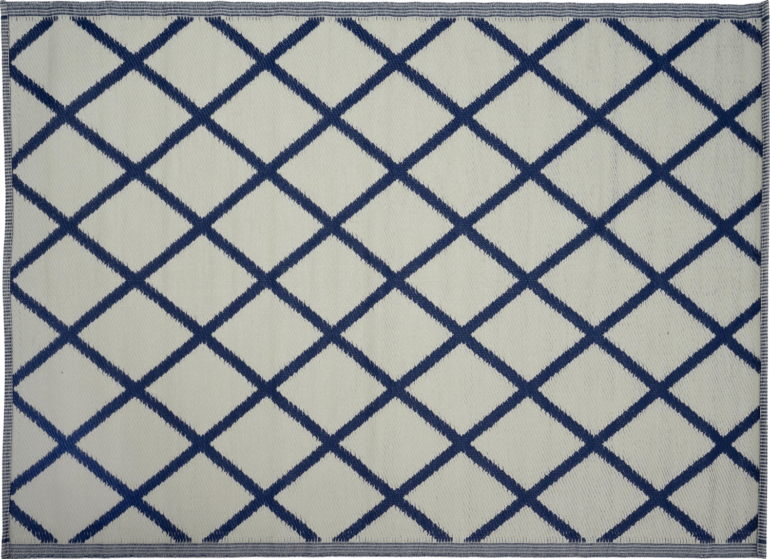 Intratuin buitenkleed Donna blauw / beige 150 x 210 cm