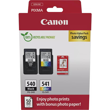 Canon PG-540/CL-541 blækpatroner - sort/farve