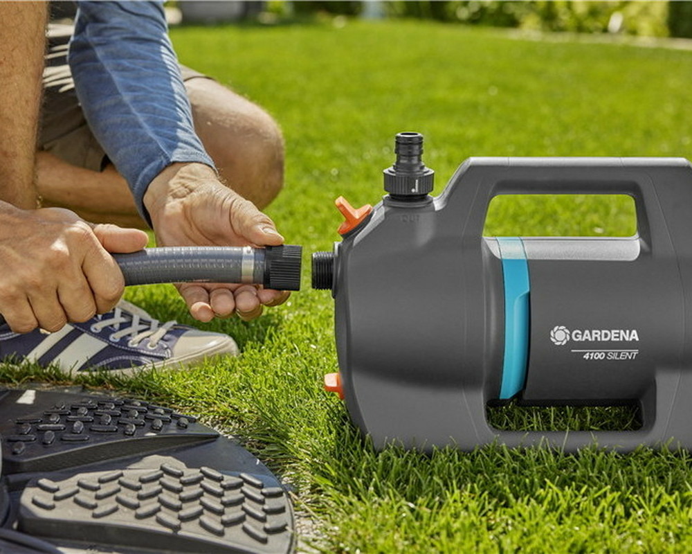 Pompe d'arrosage de surface 4100 silent - 550 w, 4100 l/h, 3,6 bar