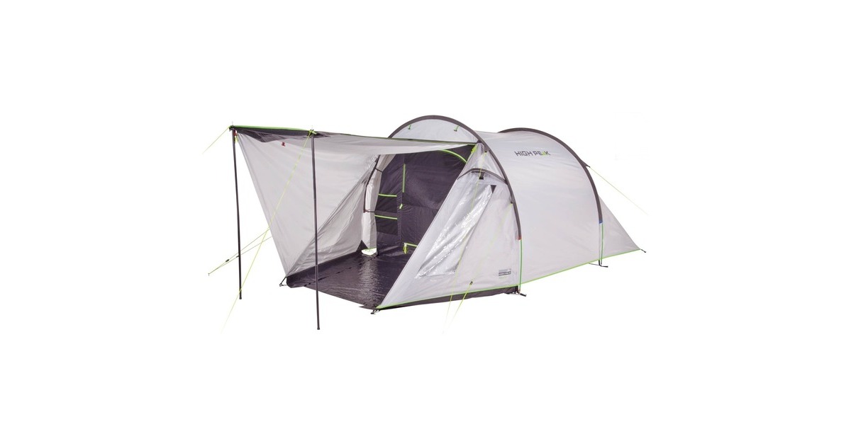 High PeakAscoli 3.0 tent  (Grijs/neongroen)