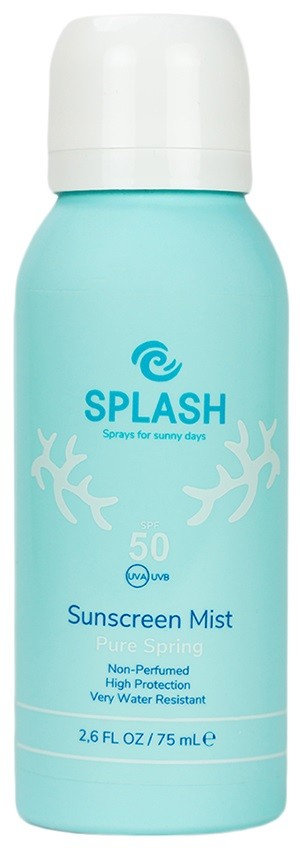 SPLASH - Pure Spring Non-Perfumed Sunscreen Mist SPF 50+ 75 ml - Solcreme