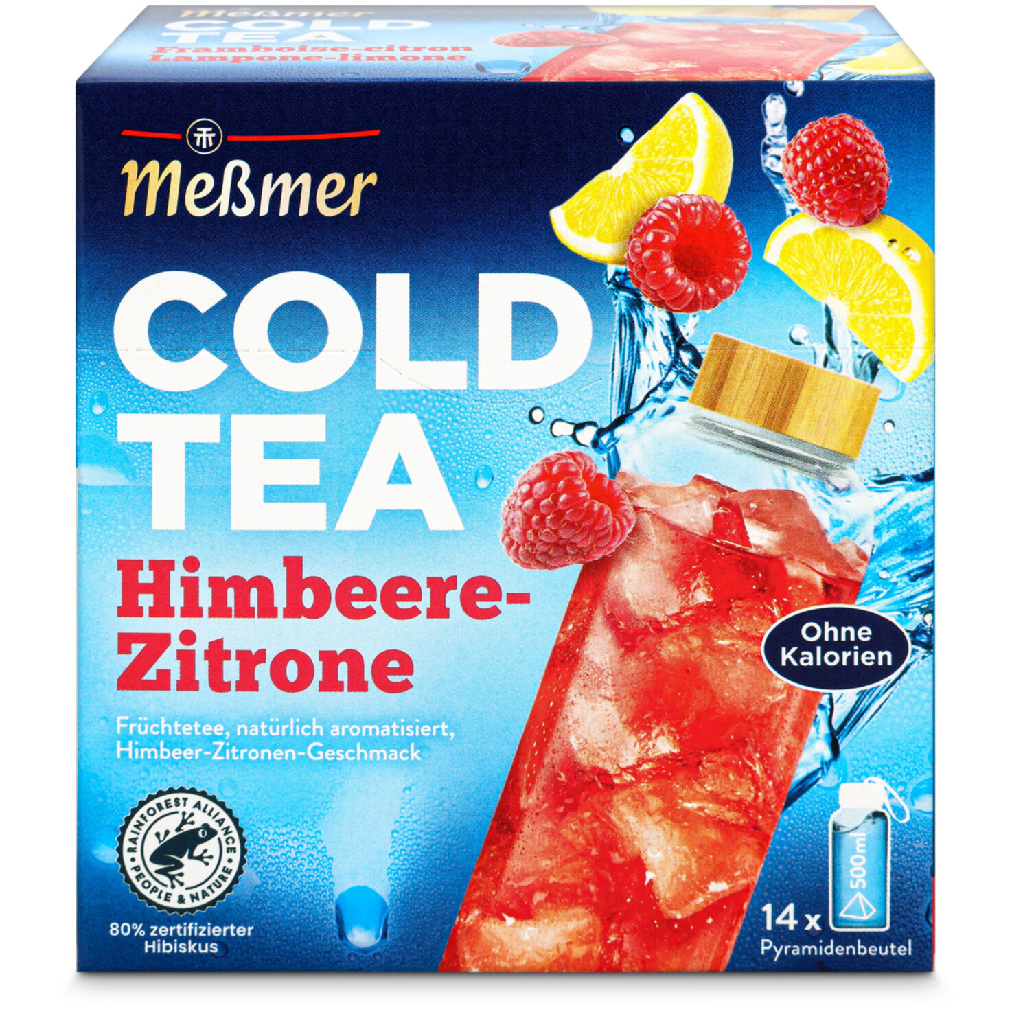 Meßmer ColdTea Raspberry & Lemon 14 Portionen