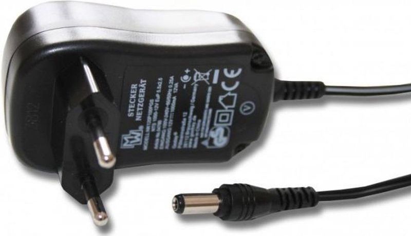 Voedingsadapter - 12V - 1A - 12W - 5,5 x 2,5mm - Geschikt voor Diverse Merken