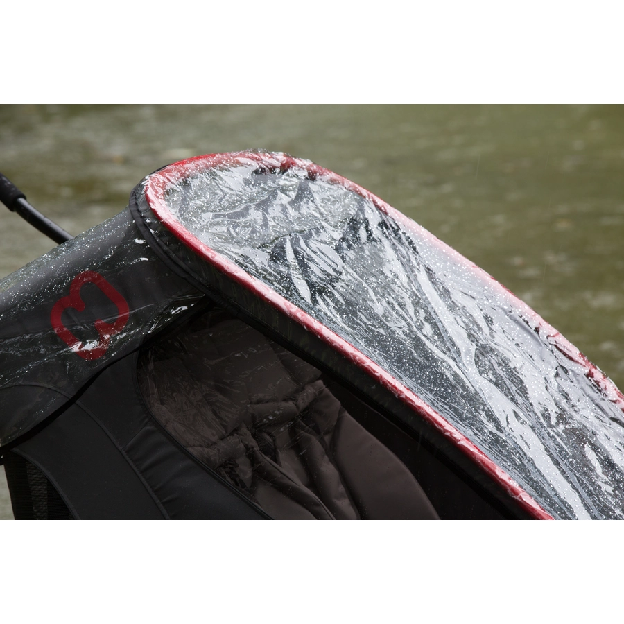 hamax Regenverdeck für Einsitzer Anhänger Outback ONE und Avenida ONE