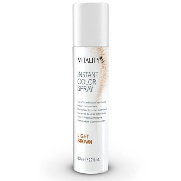 Spray couleur Instant Color Spray châtain clair Vitality's 80ML