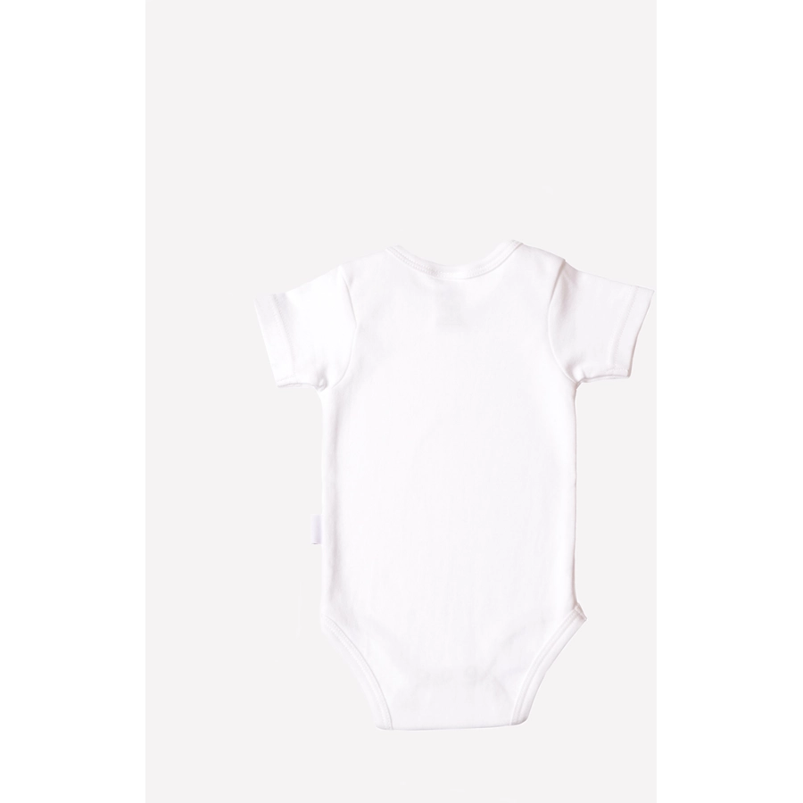 Liliput 2er-Pack Kurzarm-Wickelbody Nature Baby weißrosa