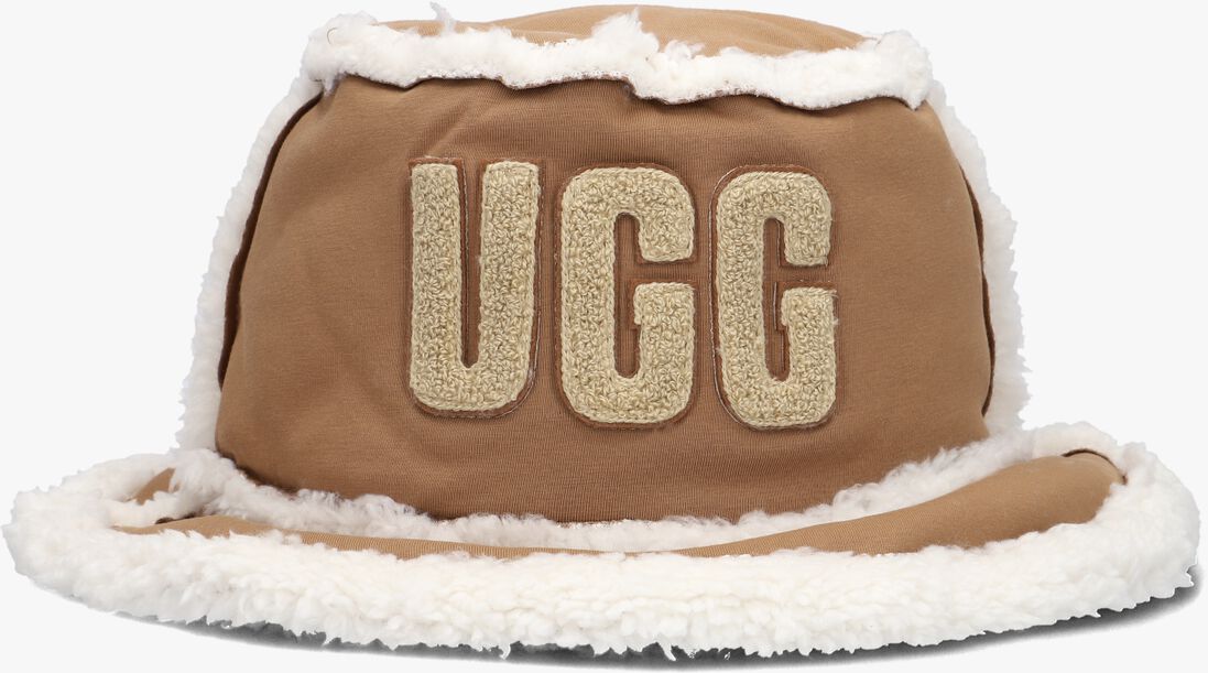 UGG cognac ugg hoed bonded fleece bucket hat