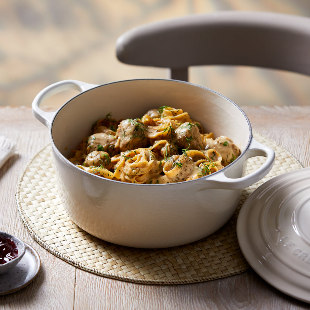 Le Creuset Signature Braadpan Ã 28 cm - Meringue