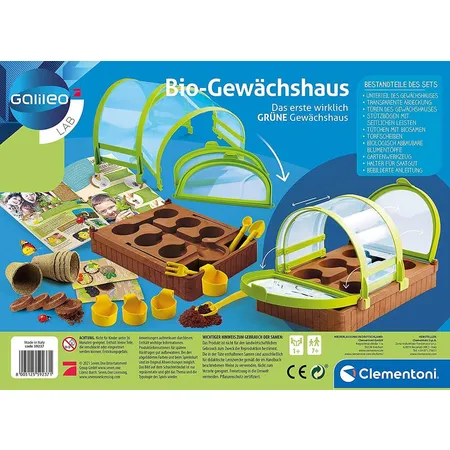Clementoni Galileo Lab Bio Gewächshaus