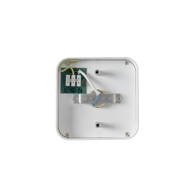 Moderne opbouwspot wit vierkant GU10 111mm - Boxer