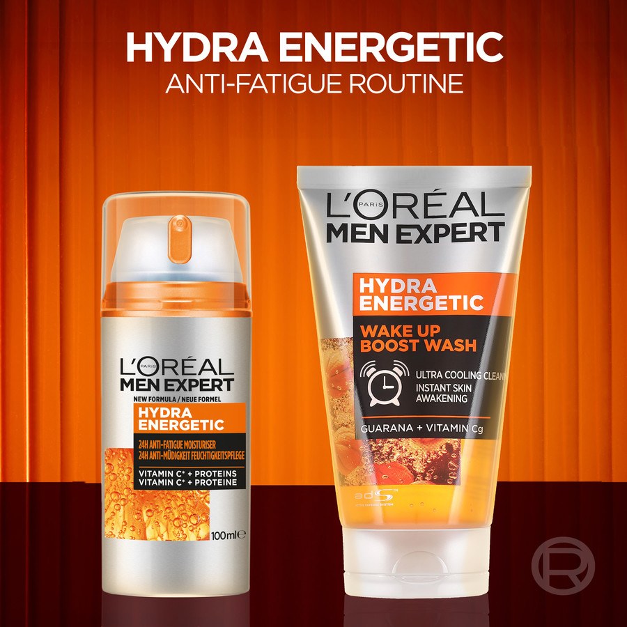 L'Oréal Paris Men Expert Hydra Energetic 24H Anti-Fatigue Face Moisturiser 100ml