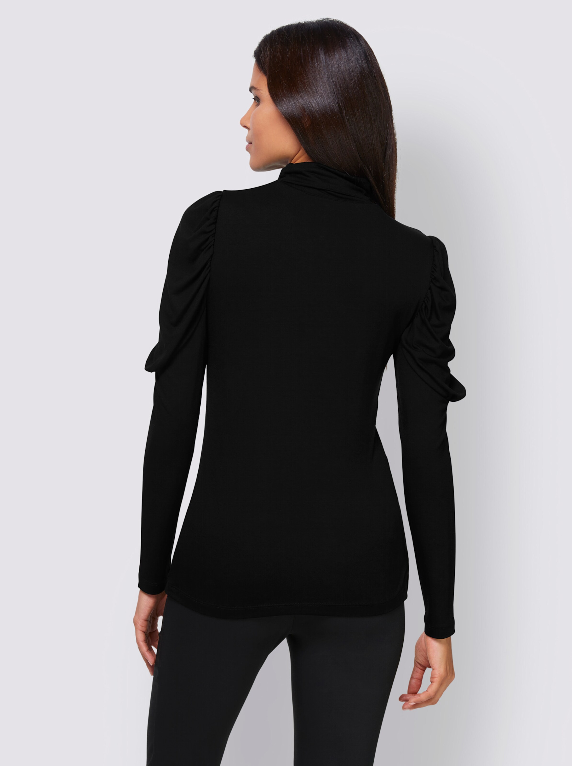 Rollkragen-Shirt