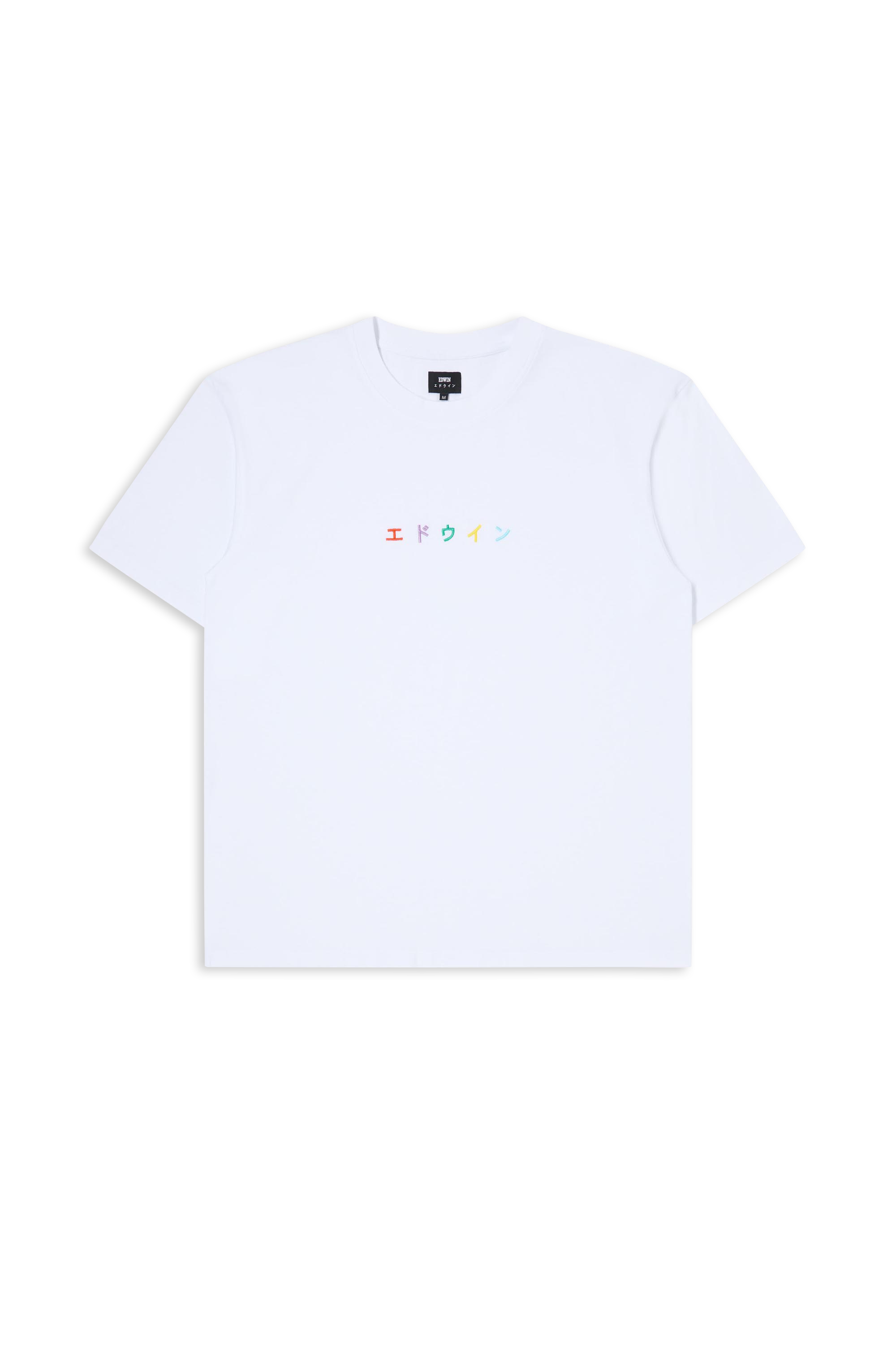 EDWIN T-shirt  Katakana Embroidery TS Blanc