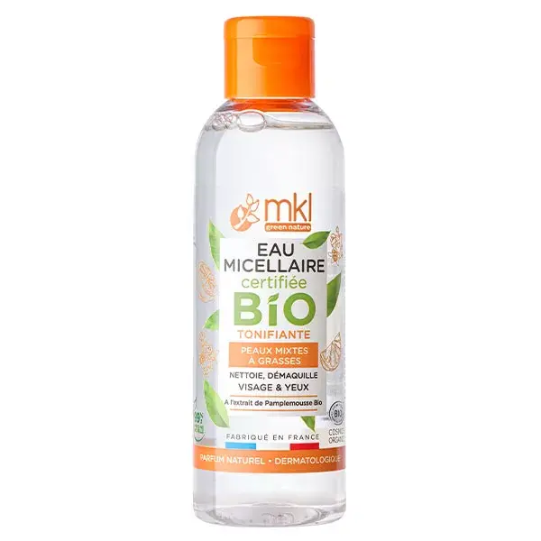Água Micelar Cítrica Orgânica MKL Green Nature 100ml