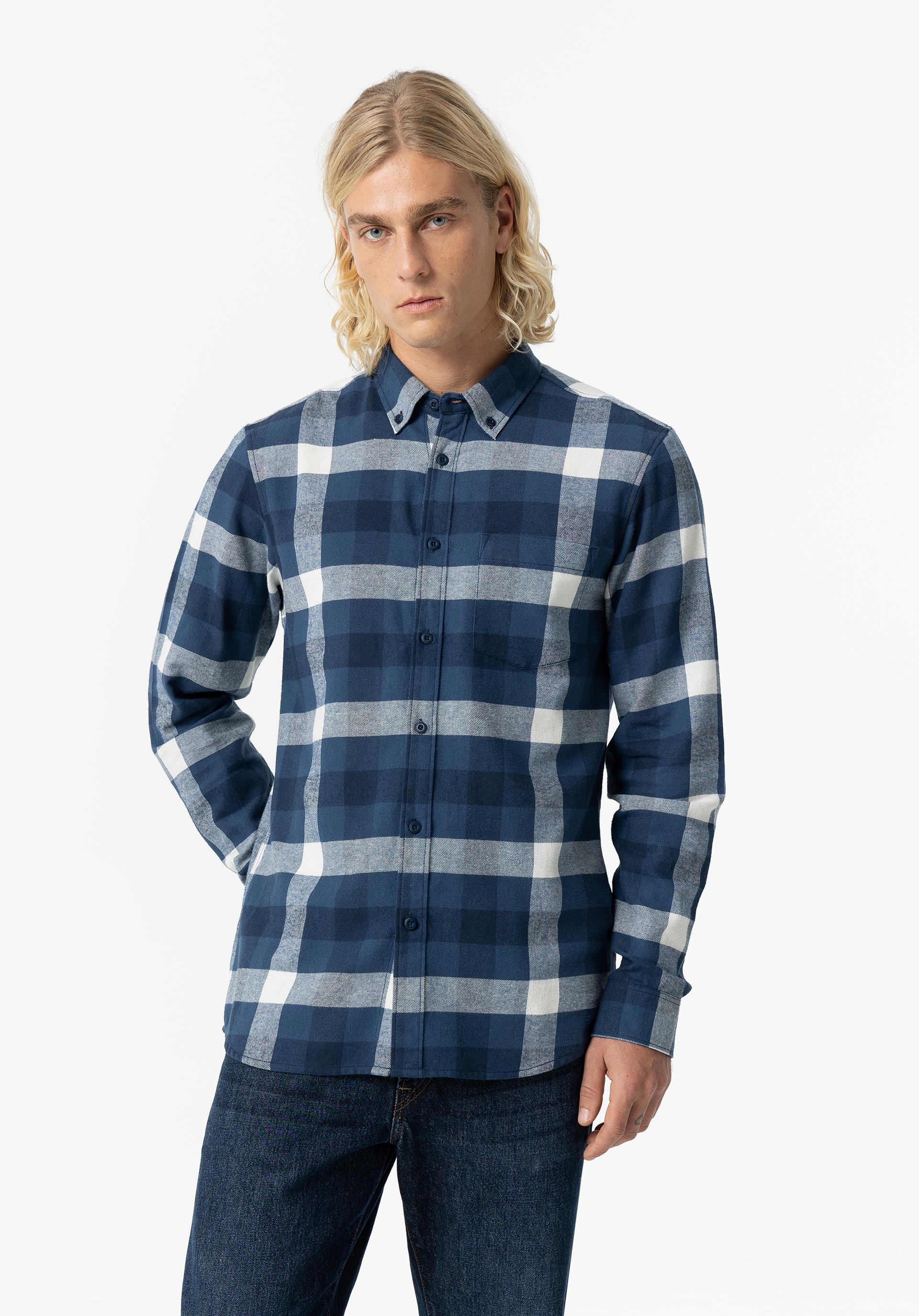 Camisa Regular Fit Xadrez Flanela