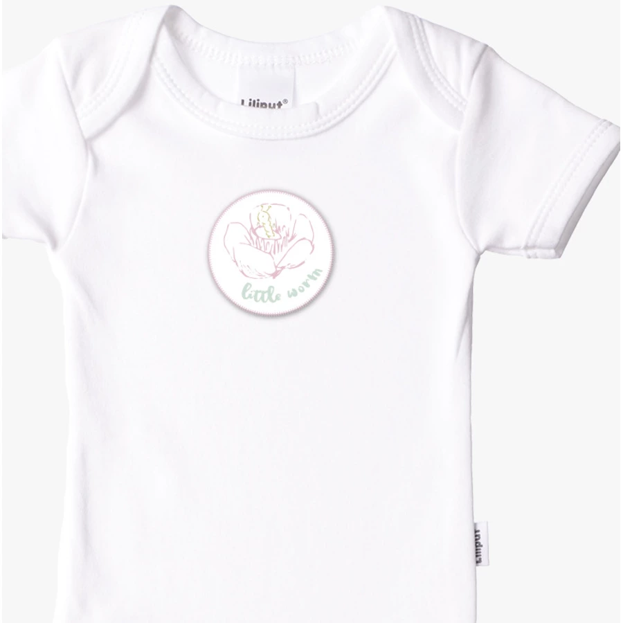 Liliput Kurzarm-Body 2er Pack rosa und weiß