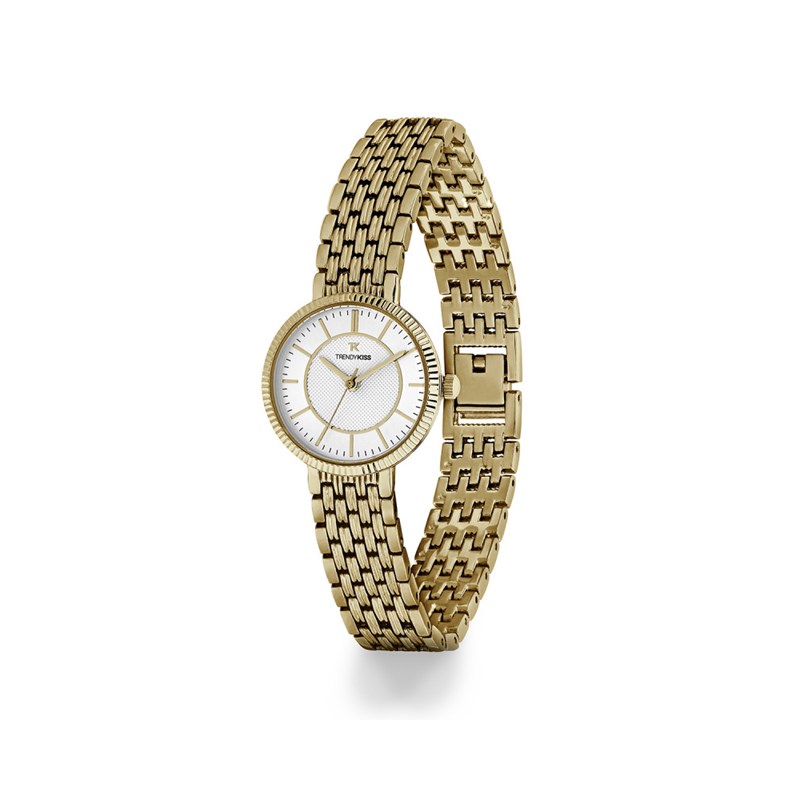 Montre femme analogique Trendy Kiss - Bracelet métal - Elisabeth