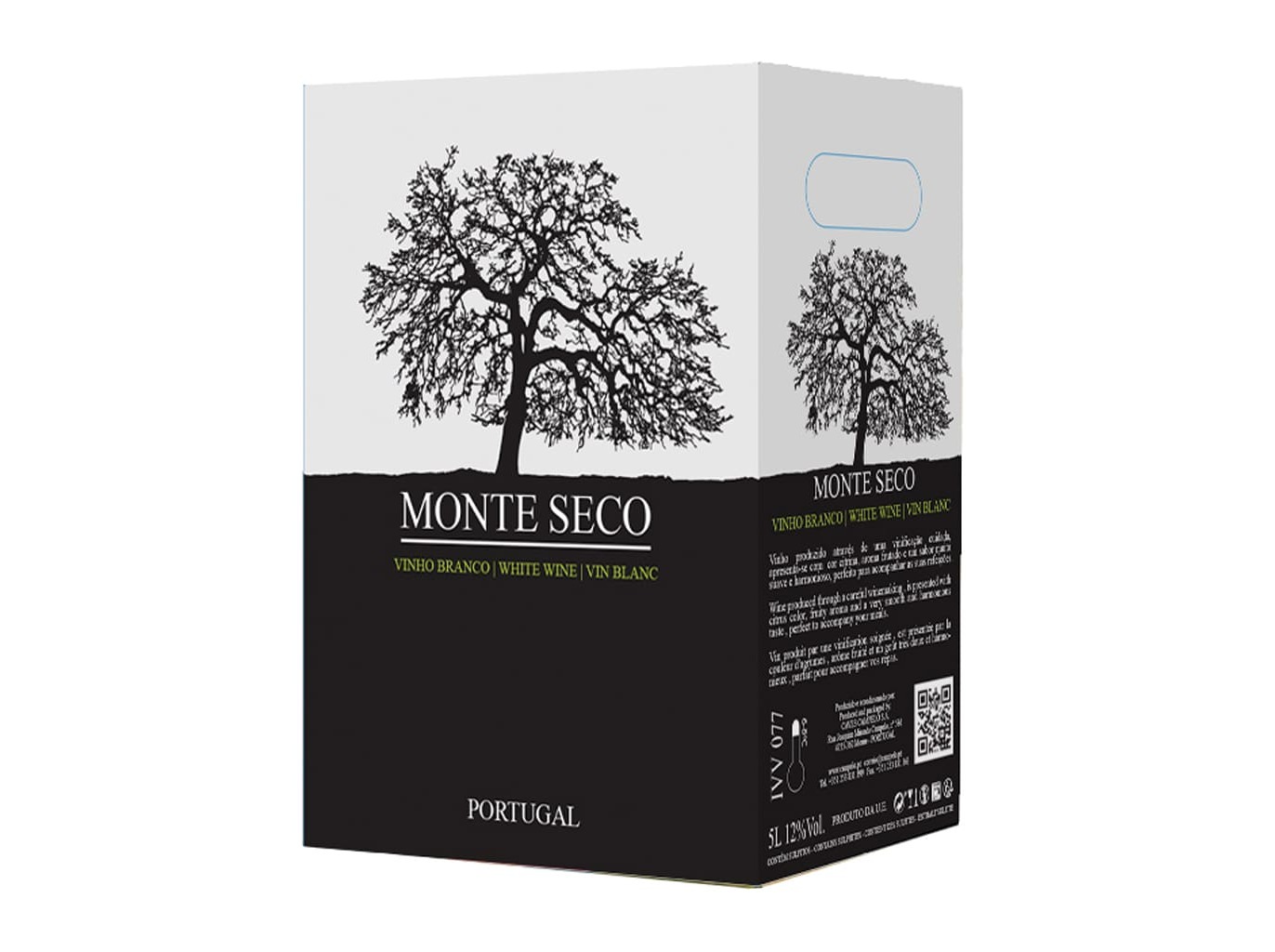 VINHO BRANCO MONTE SECO BAG IN BOX 5L