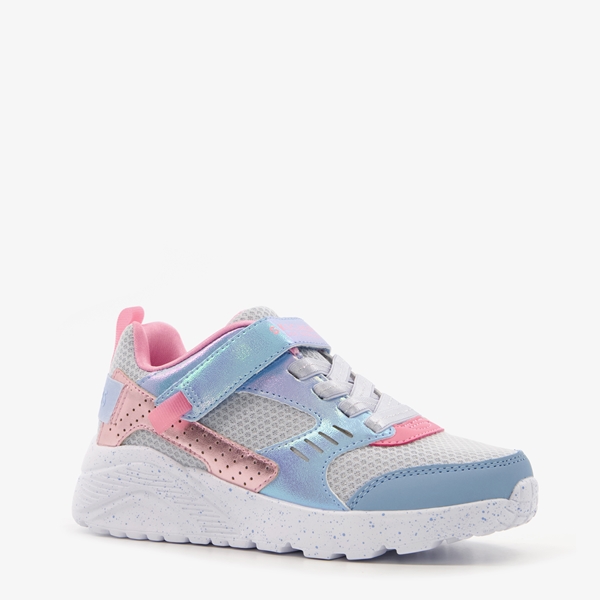 Skechers Uno Lite Gen Chill meisjes sneakers blauw