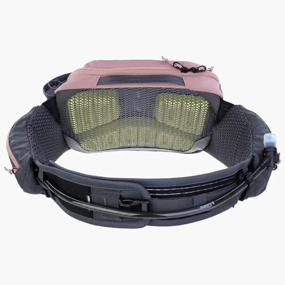 Evoc Hip Pack Pro 3L + 1.5L Bladder Drinkheuptas Roze/Grijs