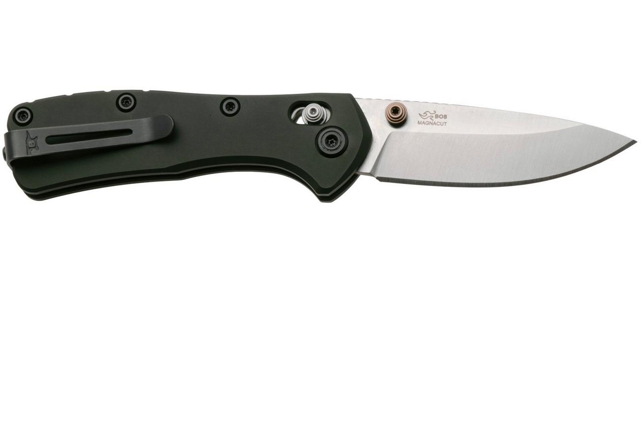 Buck 790 Mini Range Elite 0790GRS Satin MagnaCut, Green Aluminum, zakmes