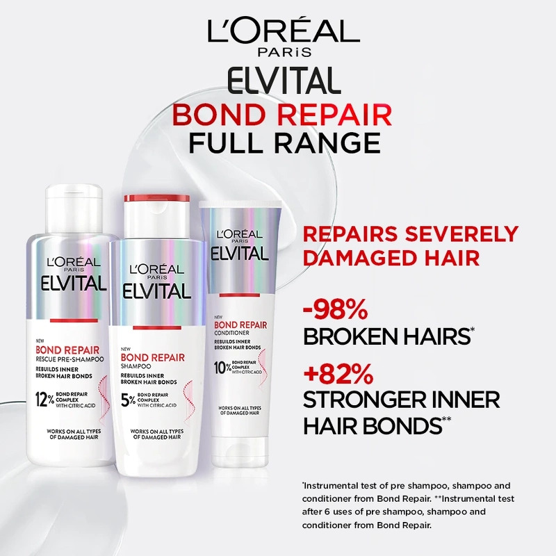 L'Oréal Paris Elvital Bond Repair Hair Routine Set