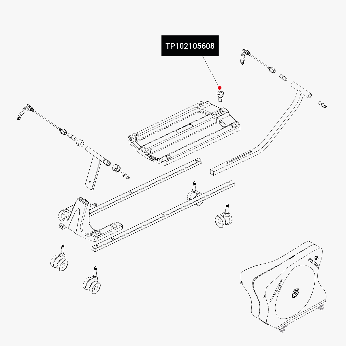 Scicon Horizontal Drop Out Lock til AeroComfort 3.0