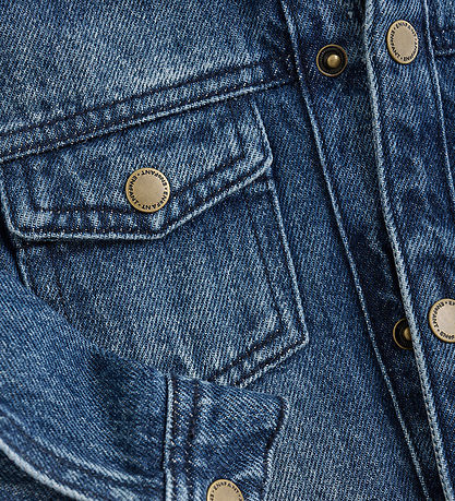 En Fant Denimjakke - Blåe Denim