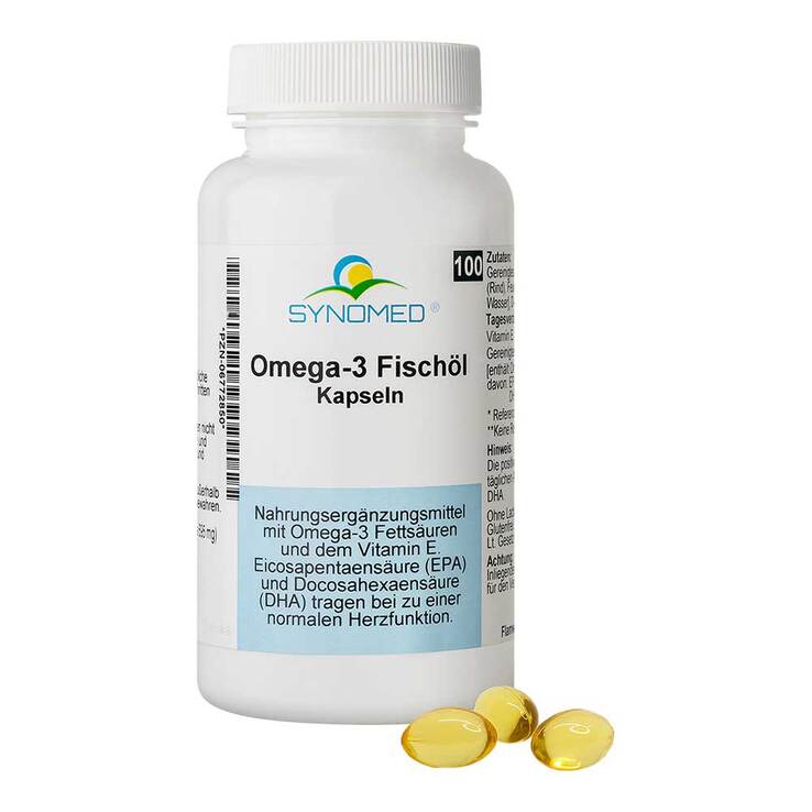 Omega 3 Fischöl Kapseln, 100 St