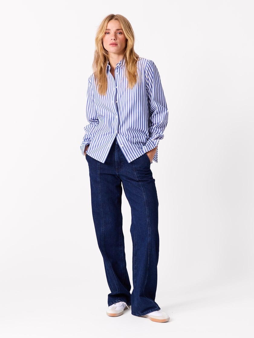Annie skjorte Mazarine Blue