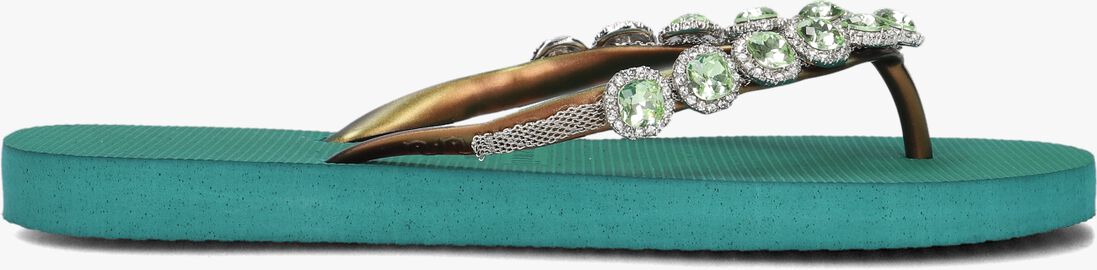 UZURII groene uzurii teenslippers beatrix