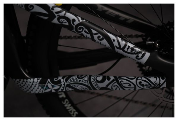 Kit de Protection Cadre Dyedbro Frame Maori Blanc