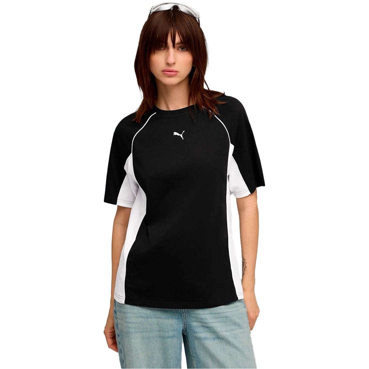 T-Shirt Puma Sport Relaxed Mulher