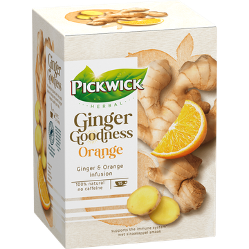Pickwick Ginger Goodness Orange Kruidenthee