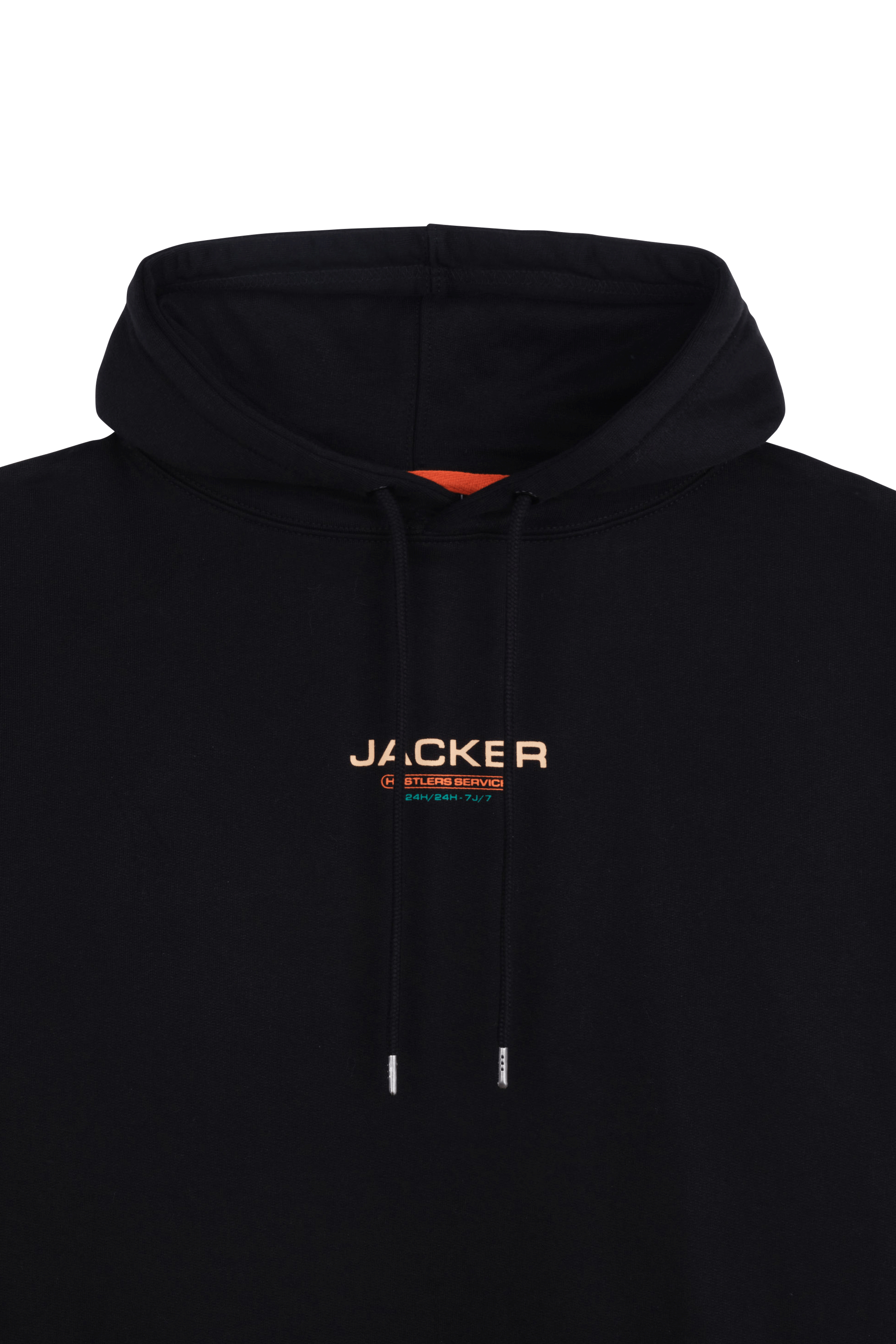JACKER Hoodie Hustler Service Noir