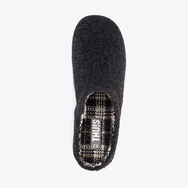 Thu!s heren pantoffels zwart