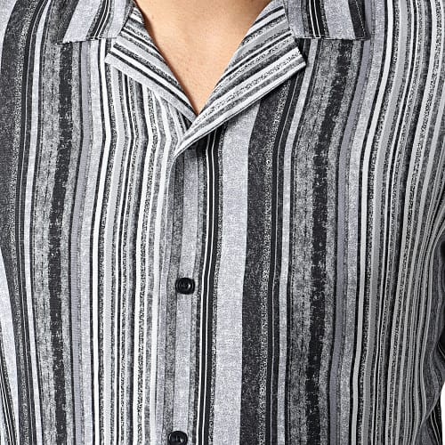 Chemise Manches Longues G-9035 Gris