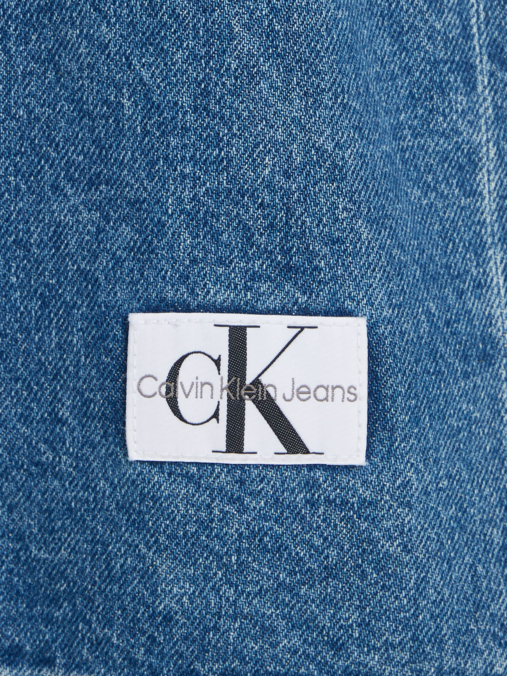 CALVIN KLEIN JEANS| Damen Jeanskleid WRAP BODYCON
