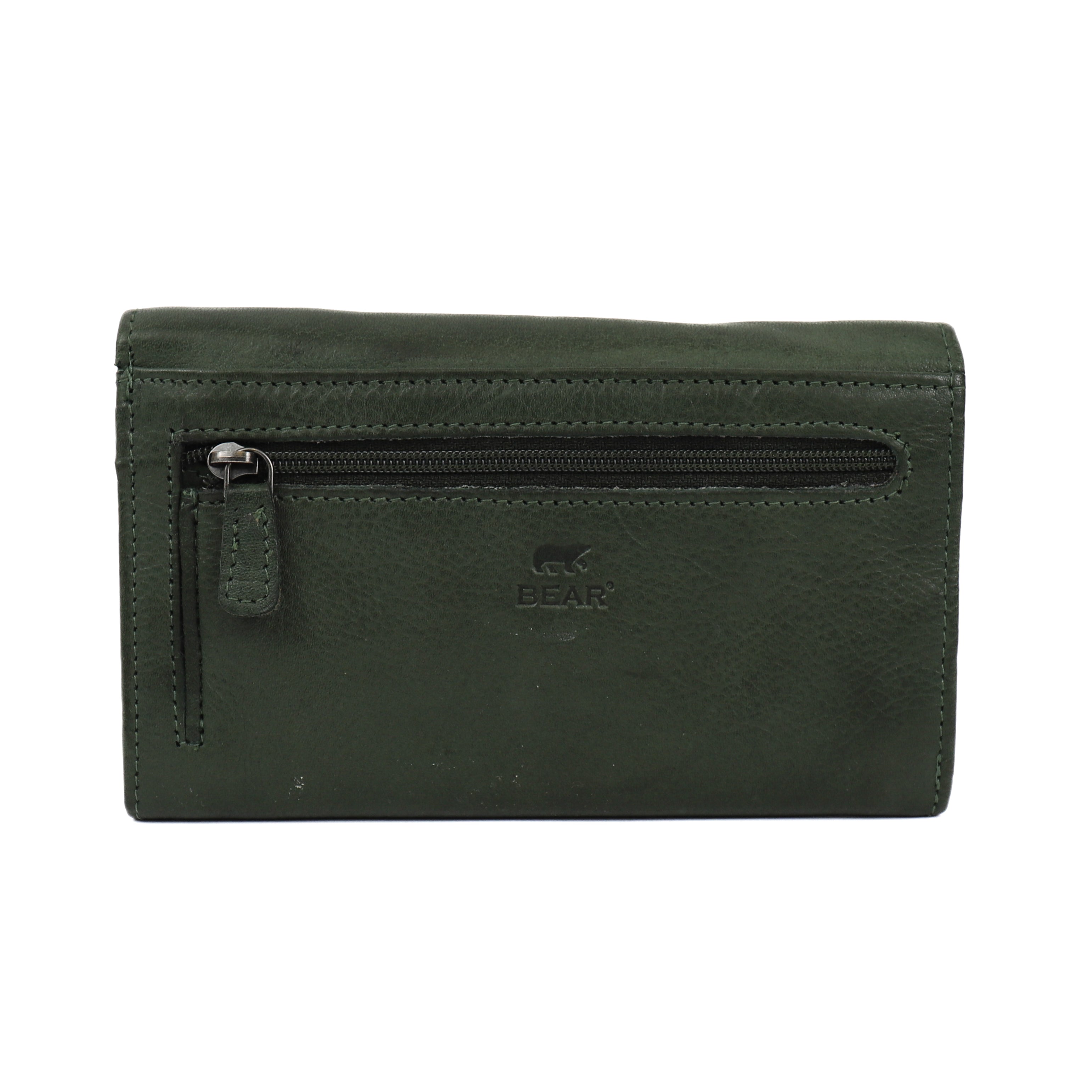 Overslag portemonnee 'Sweety' XL groen - CP 6041 Groen