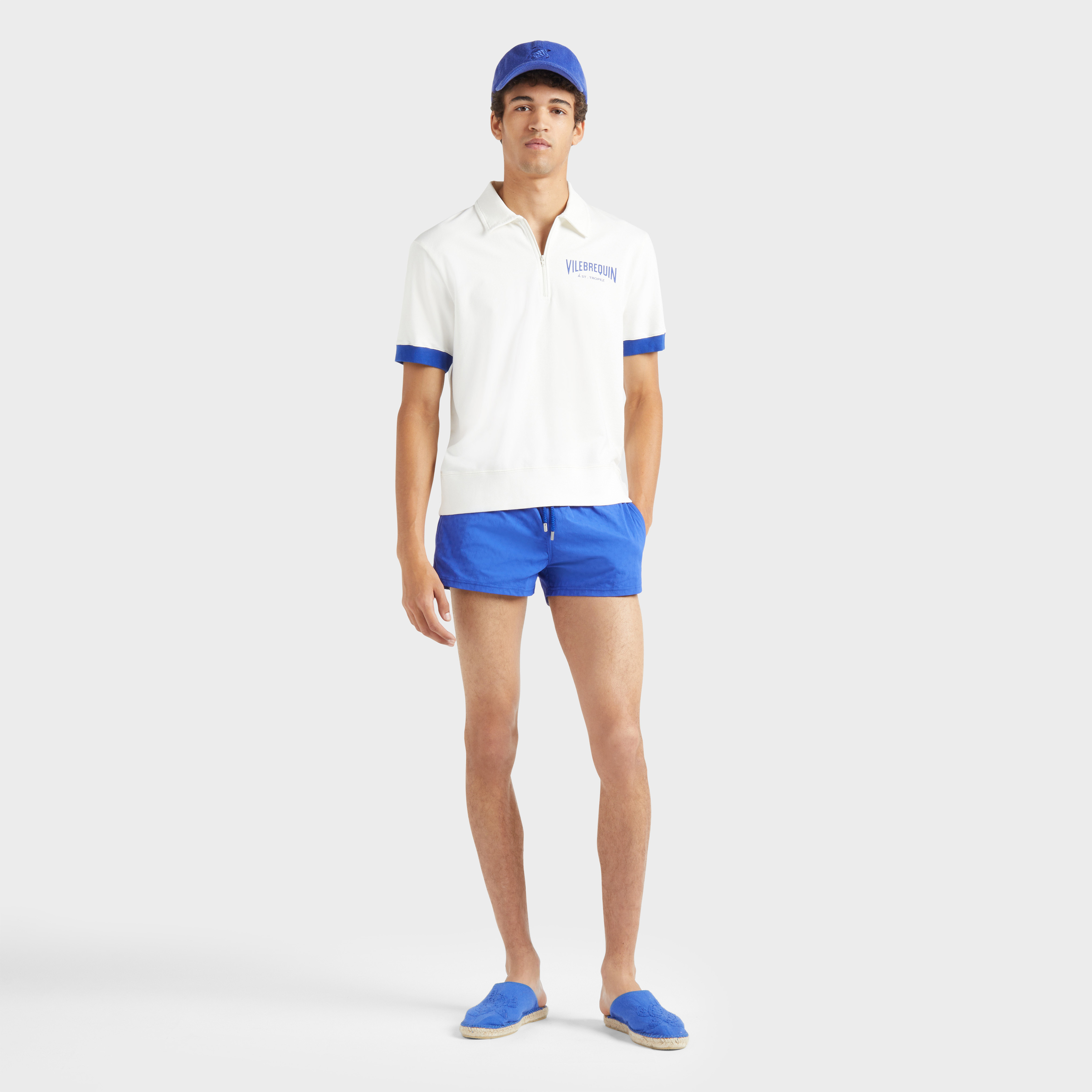 Maillot de Bain Court Homme Tortues Jacquard