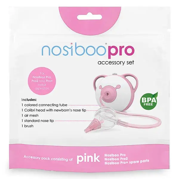 Conjunto de acessórios Nosiboo Pro - Rosa