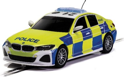 Scalextric Bil - Bmw 330I M-Sport Politi Bil - 1:32 - C4165